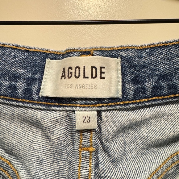 Agolde Riley Straight Jeans - Picture 2 of 3